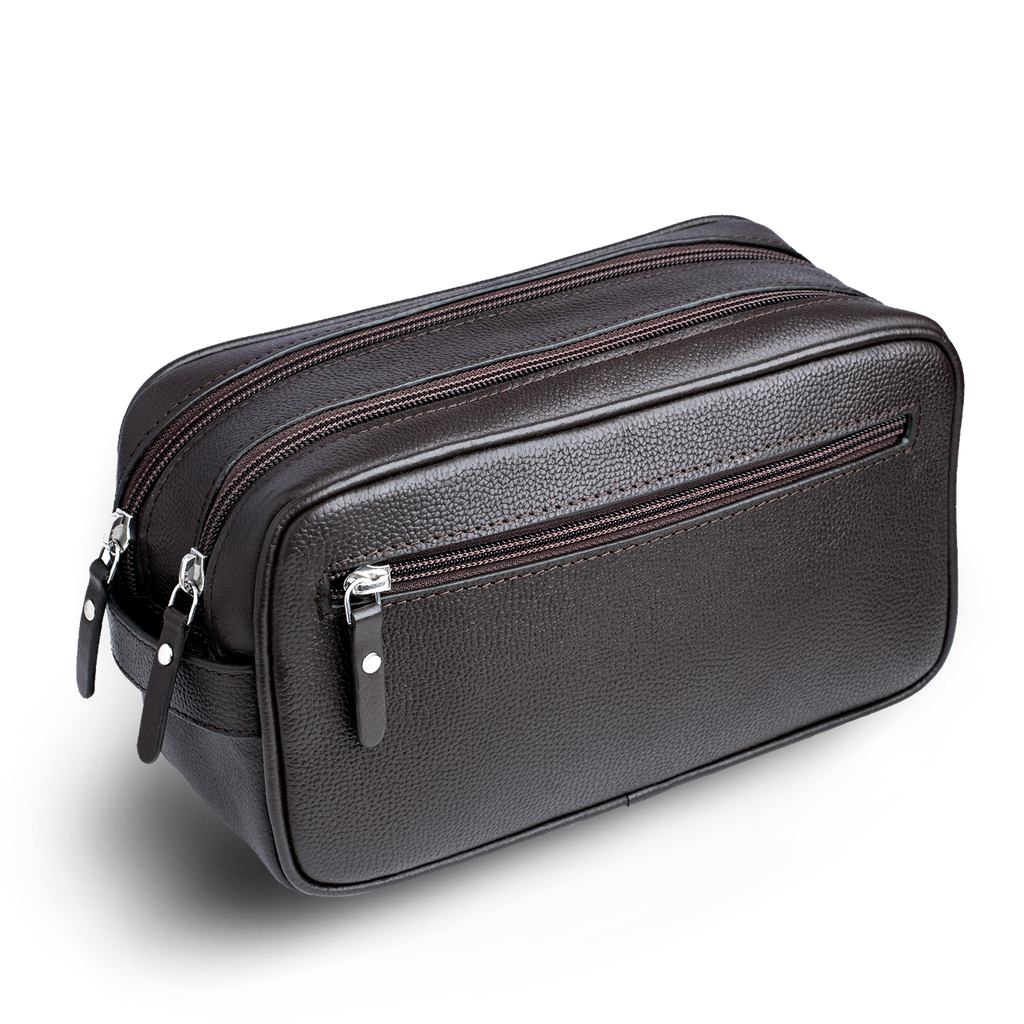 Orneli - Toiletry bag - Unisex - Full grain premium leather